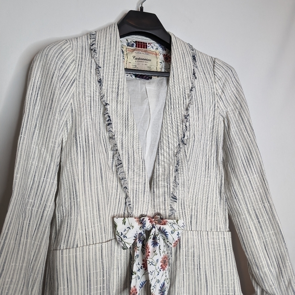 Deconstructed blazer by Anthropologie - Picture 11 of 16